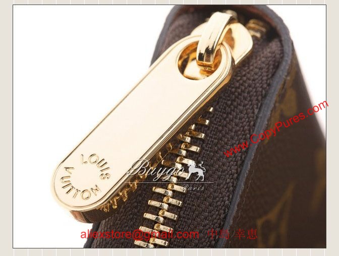 LOUIS VUITTON ルイヴィトン M60002 モノグラム ジッピー オーガナイザー ラウンドファスナー 長財布